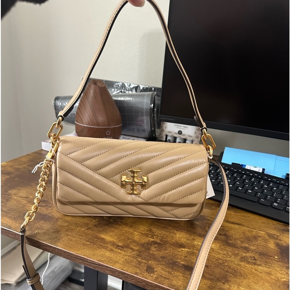 Tory Burch Kira Chevron Small Flap Shoulder Bag - Picture 2 of 6